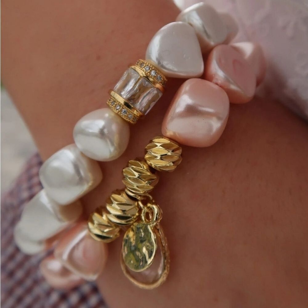 KC DESIGNS Power Player Waterpearl Bracelet Stack